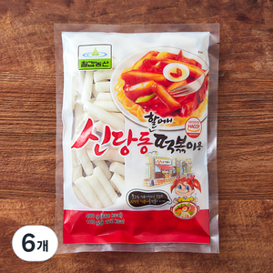 칠갑농산 신당동떡볶이, 400g, 6개