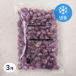 밀&쿡 고구마밀떡 (냉동), 1kg, 3개