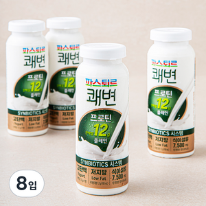 파스퇴르 쾌변 요구르트 프로틴 플레인, 150ml, 8입