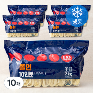 식자재왕 쫄면 (냉동), 2kg, 10개