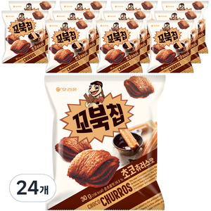 오리온 꼬북칩 초코츄러스맛, 30g, 24개