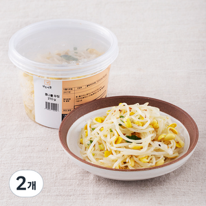 남도애꽃 콩나물 무침, 210g, 2개