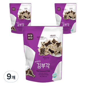 티각태각 속초 바삭고소 김부각, 60g, 9개