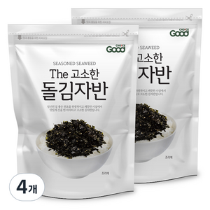 바다원 The 고소한 돌김자반, 40g, 4개