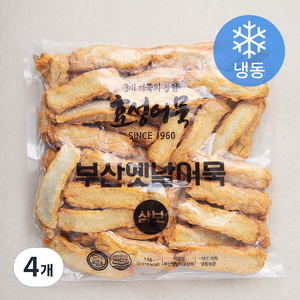 효성어묵 부산옛날어묵 상보 (냉동), 1kg, 4개