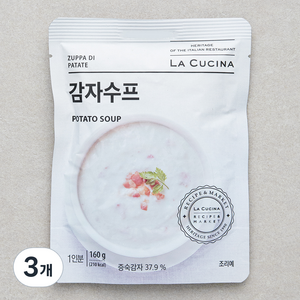 라쿠치나 감자수프 (냉장), 160g, 3개