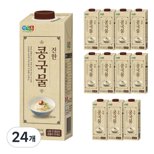 정식품 진한 콩국물, 950ml, 24개