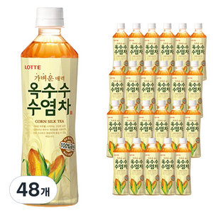 가벼운 매력 옥수수 수염차, 500ml, 48개