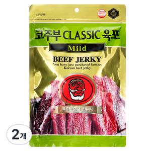 코주부 B&F CLASSIC 육포 Mild, 130g, 2개