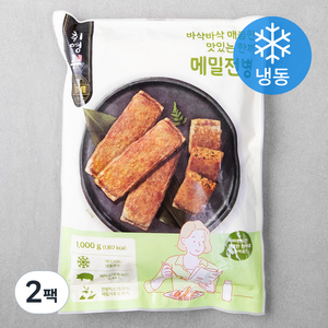 취영루 바삭바삭 매콤한 맛있는한끼 메밀전병 (냉동), 1kg, 2개