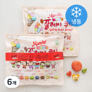 맨치트 플레이 쿠키 (냉동), 420g, 6개