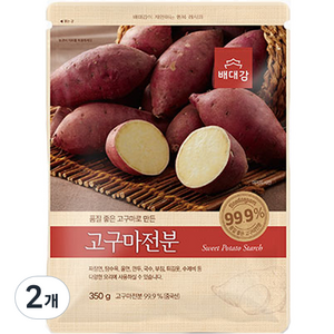 배대감 고구마전분, 350g, 2개