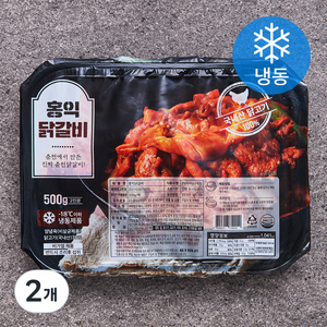 홍익닭갈비 (냉동), 500g, 2개