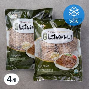 굿프랜즈 그릴 너비아니 (냉동), 1kg, 4개