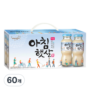 아침햇살 음료, 180ml, 60개