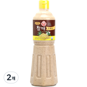 오뚜기 참깨드레싱, 1.04kg, 2개