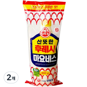 오뚜기 후레시 마요네즈, 800g, 2개