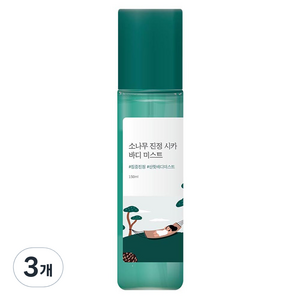 라운드랩 소나무 진정 시카 바디 미스트, 150ml, 3개