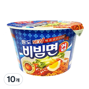 팔도비빔면 컵 115g, 10개