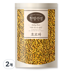 한방선생 호로파 씨앗 특품, 600g, 2개