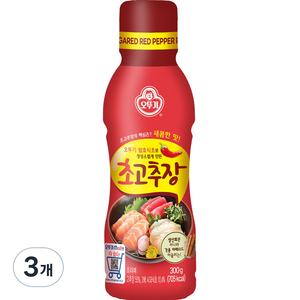 오뚜기 초고추장, 300g, 3개