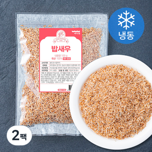 바다원 국내산 밥새우 (냉동), 2팩, 100g