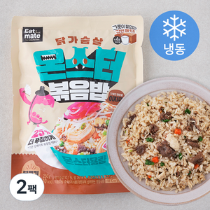 잇메이트 닭가슴살 몬스터 이지쿡 불고기 볶음밥 (냉동), 250g, 2팩