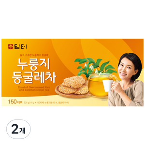 담터 누룽지 둥굴레차, 1.5g, 150개입, 2개