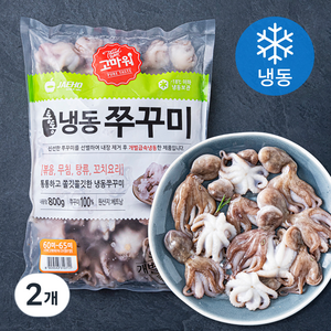 고마워 통통 쭈꾸미 (냉동), 800g(60~65미), 2개