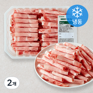 돌돌말이 대패 목심 (냉동), 2개, 1kg