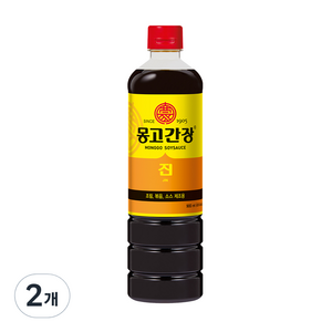 몽고간장 진, 900ml, 2개