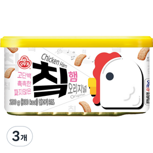 오뚜기 칰햄 오리지널, 200g, 3개