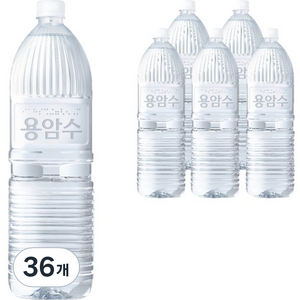 오리온제주용암수 닥터유 무라벨, 2L, 36개