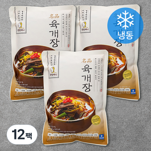 원할머니 명품 육개장 (냉동), 12팩, 600g