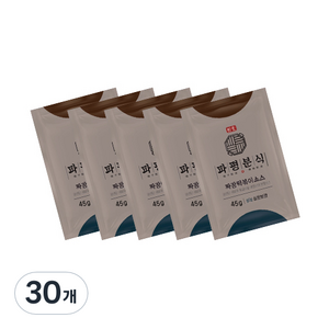 파평분식 짜장 떡볶이 소스, 45g, 30개