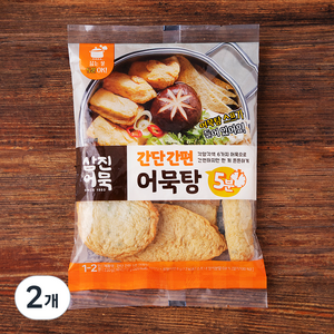 삼진어묵 간단 간편 5분 어묵탕, 220g, 2개