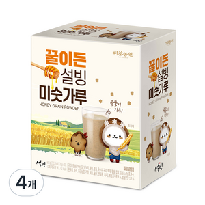 다농원 꿀이든 설빙 미숫가루 30p, 600g, 4개