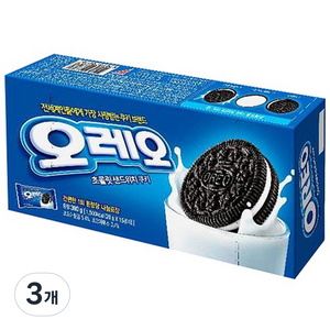 동서 오레오 화이트 샌드위치 쿠키, 300g, 3개