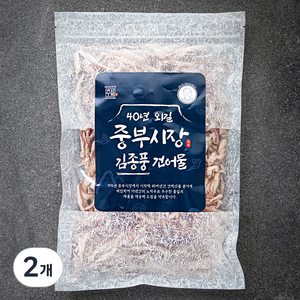 40년 외길 중부시장 김종풍 더담백한 참진미채 (냉동), 300g, 2개