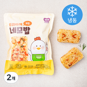 또또맘 우리아이 네모밥 치킨 5개입 (냉동), 400g, 2개