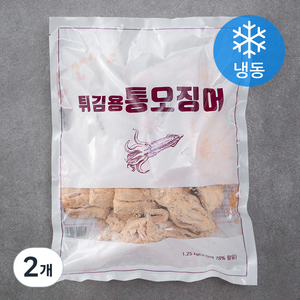 튀김용 통오징어 (냉동), 1.25kg, 2개