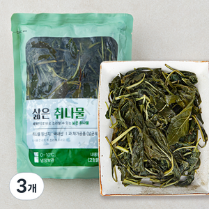 초록들 삶은 취나물, 400g, 3개