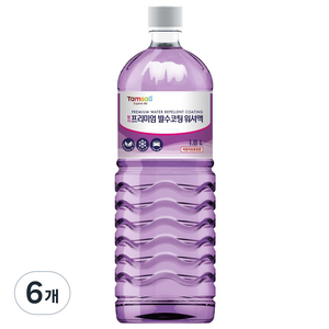 탐사 프리미엄 발수코팅 워셔액, 1.8L, 6개