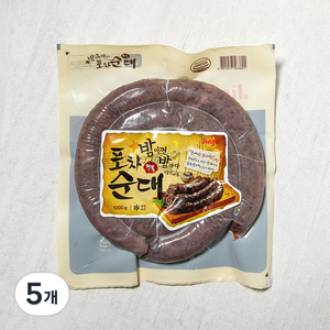 진주햄 즉석 포차 순대, 1000g, 5개