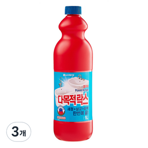 홈스타 파워액션 다목적 락스, 1L, 3개