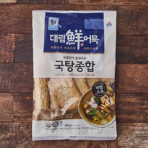 대림선 국탕종합 어묵, 340g, 1개