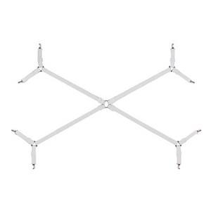 침대시트 고정집게 4방향, 화이트, 1개