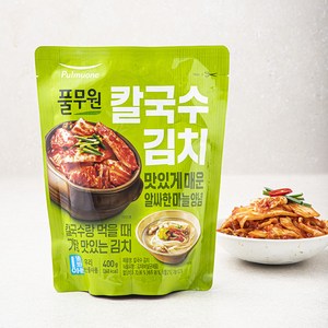 풀무원 칼국수 김치, 400g, 1개