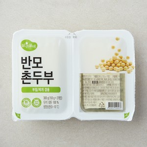 맑은물에 반모 촌두부 2개입, 300g, 1개