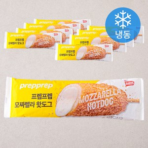 프렙프렙 모짜렐라 핫도그 (냉동), 80g, 9개